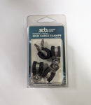 Rubber & Stainless Steel Cable Clamps