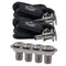 Phender Pro 3/8" OEM Boat Install Quick Release Fender Set (2 x Pins with Ropes + 4 x Receivers)
