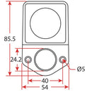 Relaxn Drain/Bung LED Underwater Lights - T/s 25mm Cut-out