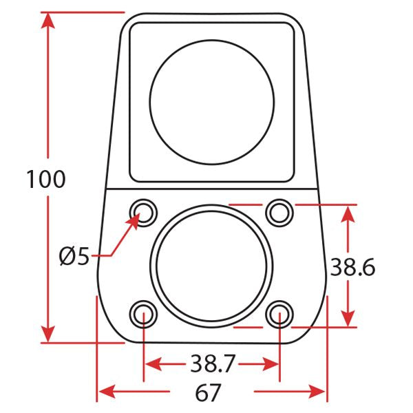 Relaxn Drain/Bung LED Underwater Lights - T/s 40mm Cut-out