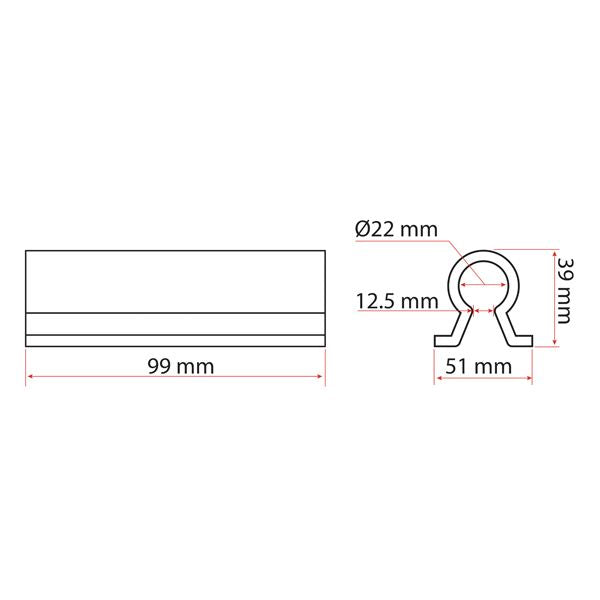 RELAXN Outboard Steering Lock Set
