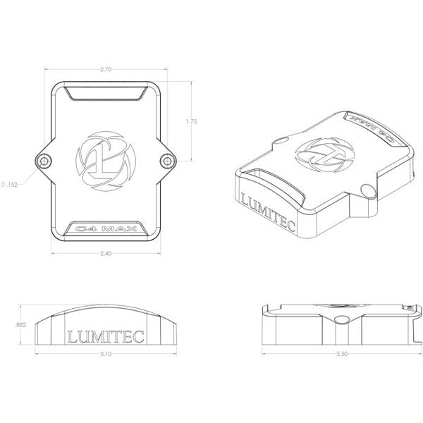 Lumitec PICO C4-MAX RGBW Expansion Module