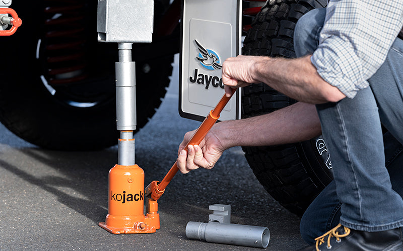 Purple Line Kojack Hydraulic Caravan Jack Kit 4T